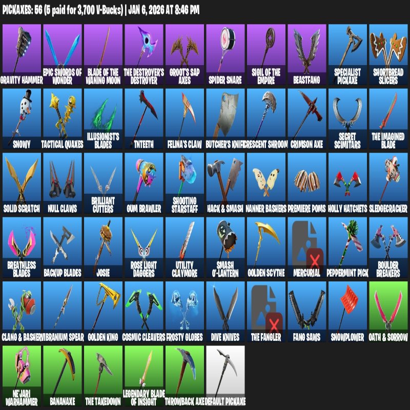 🎨 39 скінів | 🌟 Fortnite акаунт