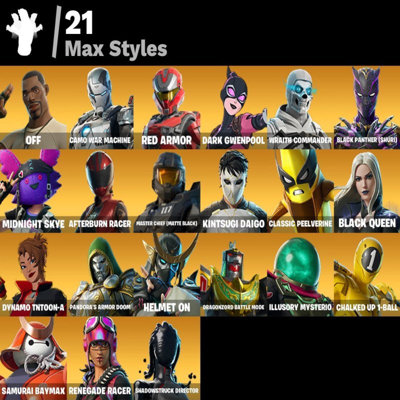 🎨 68 skins | 🌟 Fortnite account