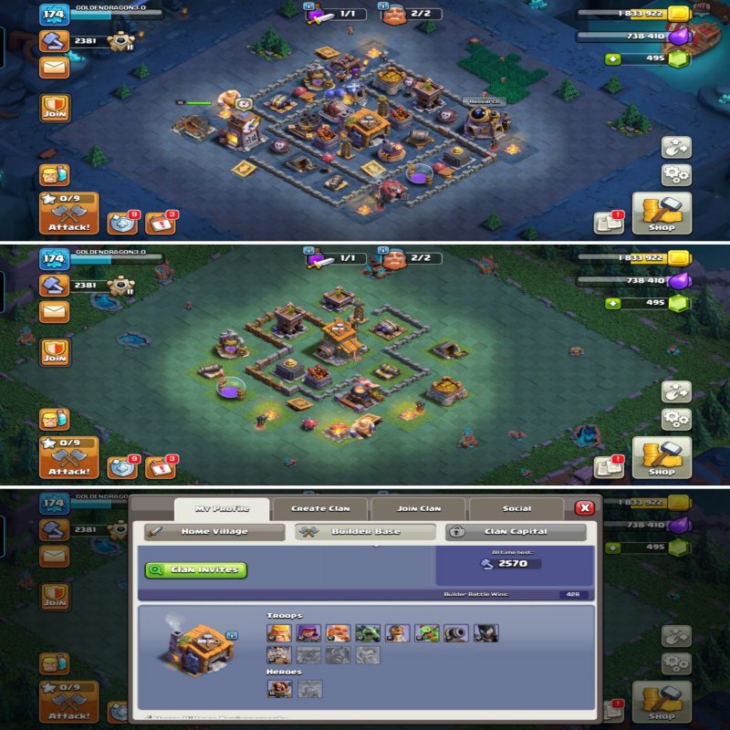 🏰 Clash of Clans акаунт | Ратуша 13 рівень | Рівень 0