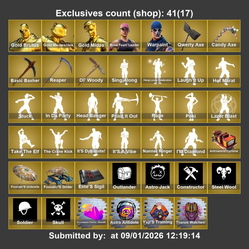 🎨 286 скінів | 🌟 Fortnite акаунт