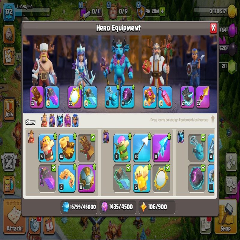 🏰 Clash of Clans акаунт | Ратуша 14 | Рівень 169