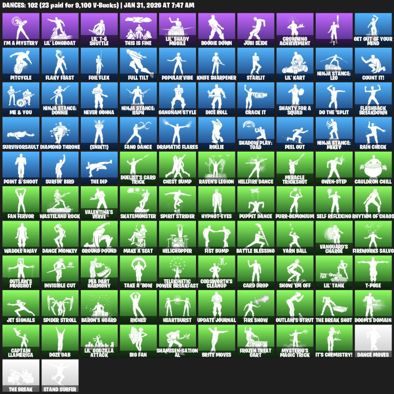 🎨 92 skins | 🌟 Fortnite account