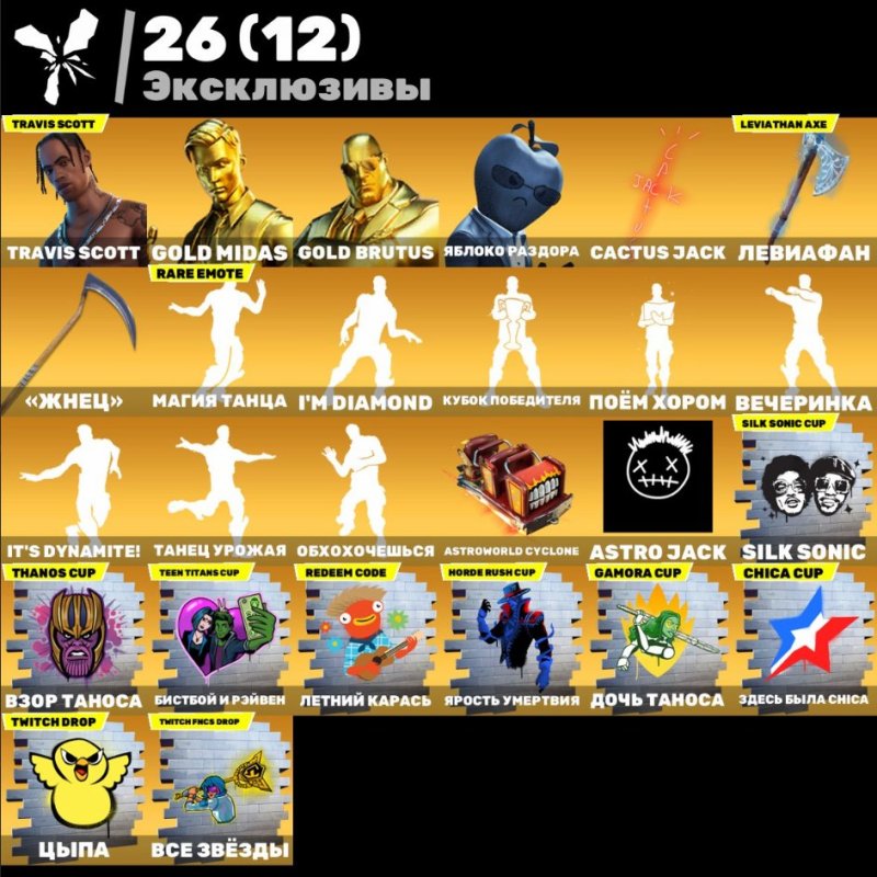 🎨 247 скінів | 🌟 Fortnite акаунт