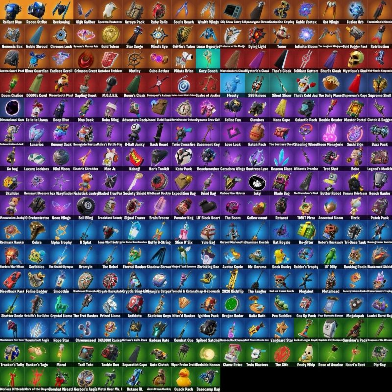 🎨 202 скінів | 🌟 Fortnite акаунт