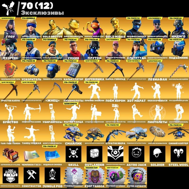 🎨 271 skins | 🌟 Fortnite account