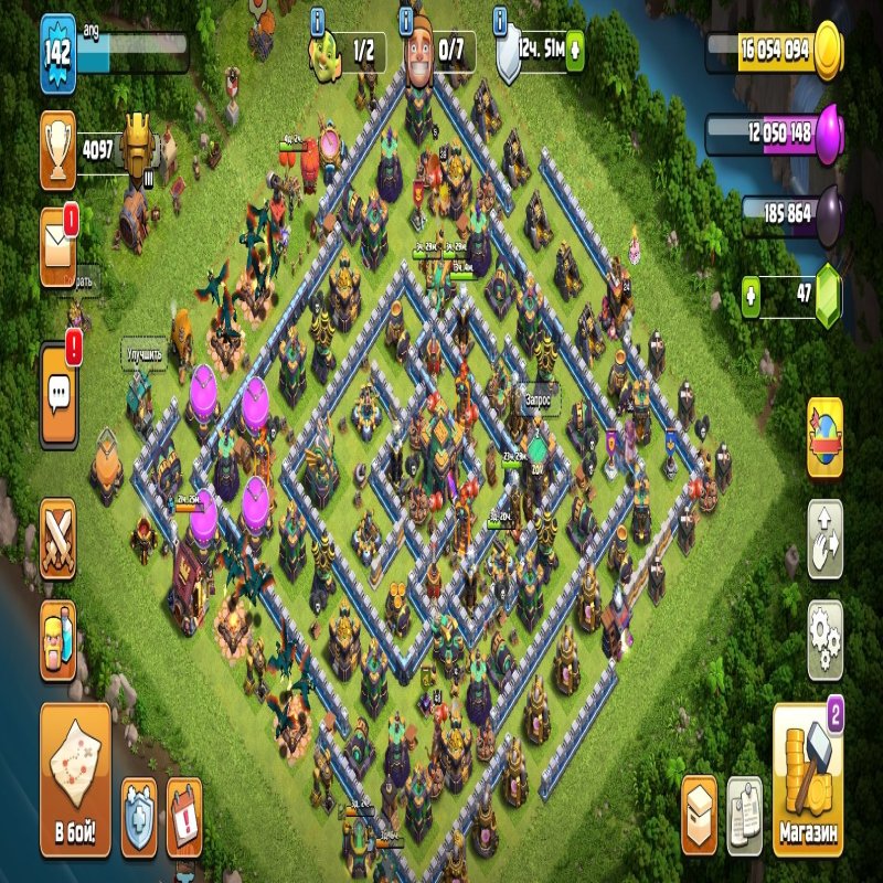 🏰 Clash of Clans акаунт | 14 ратуша | Рівень 80