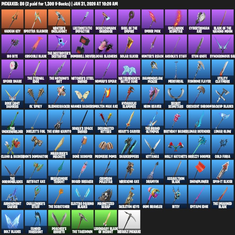 🎨 68 скінів | 🌟 Fortnite акаунт