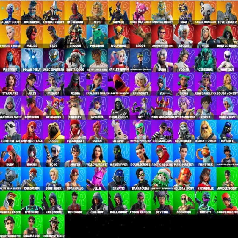 🎨 102 скінів | 🌟 Fortnite акаунт