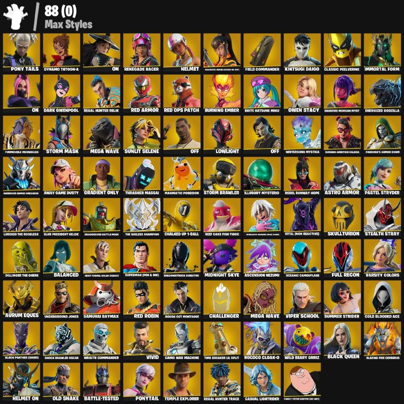 🎨 175 skins | 🌟 Fortnite account