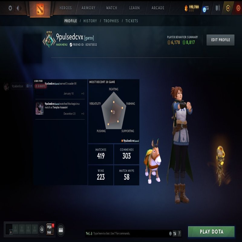 🏅 MMR 1835 | 🕒 448 годин | 🛡 6178