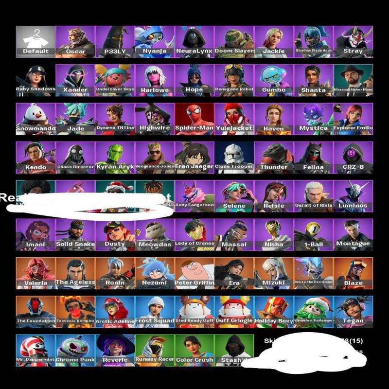 🎨 78 скінів | 🌟 Fortnite акаунт