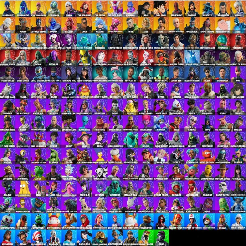 🎨 235 skins | 🌟 Fortnite account