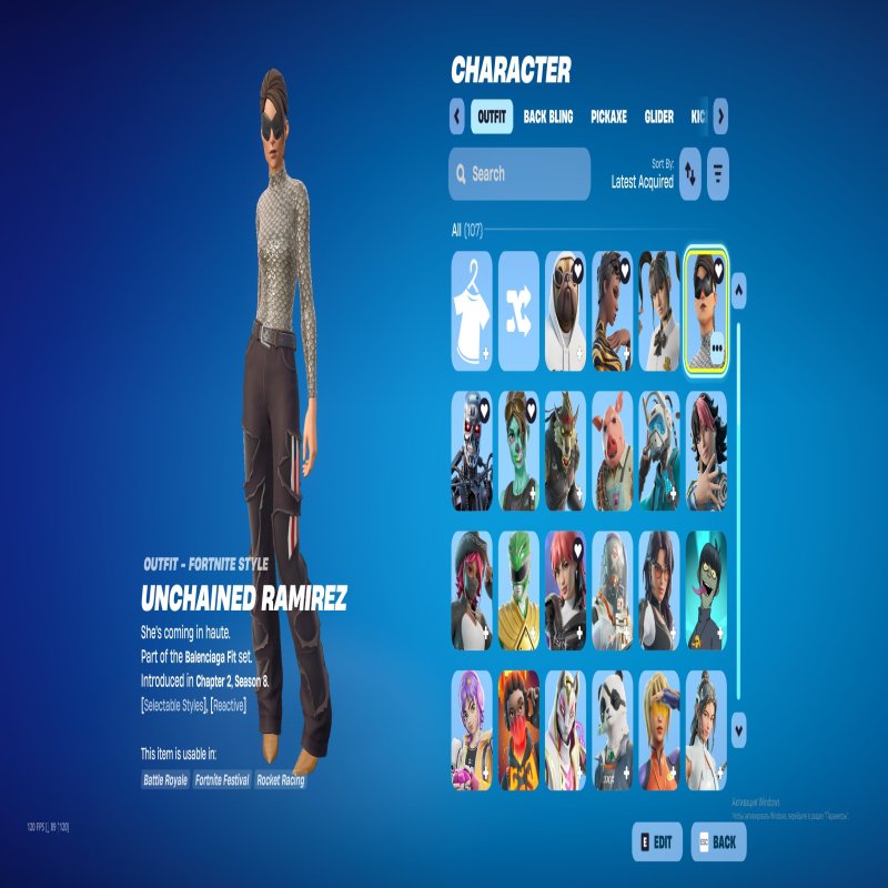 🎨 103 скінів | 🌟 Fortnite акаунт