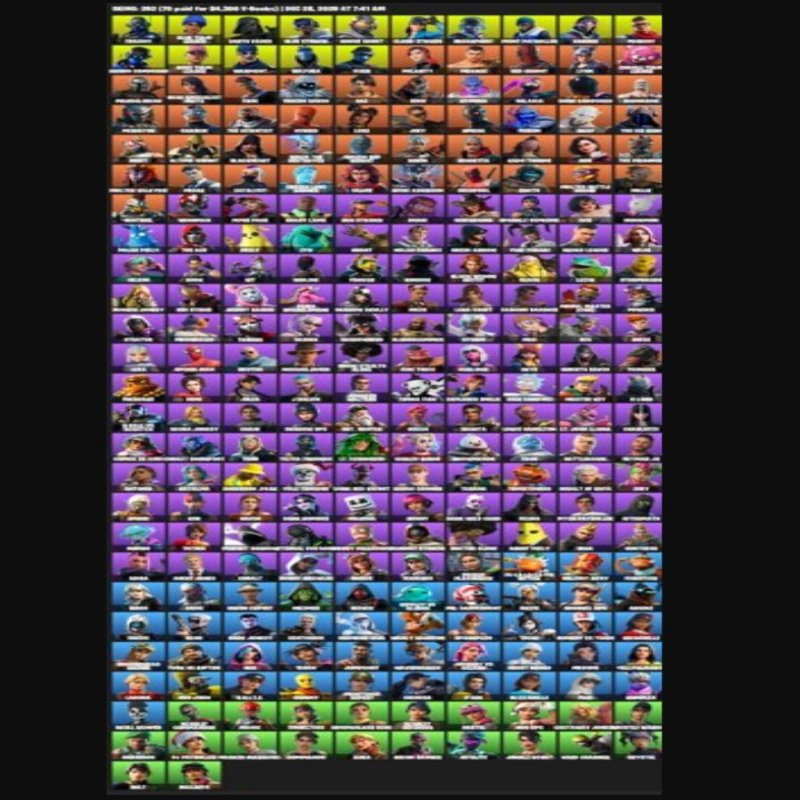 🎨 255 скинов | 🌟 Fortnite аккаунт