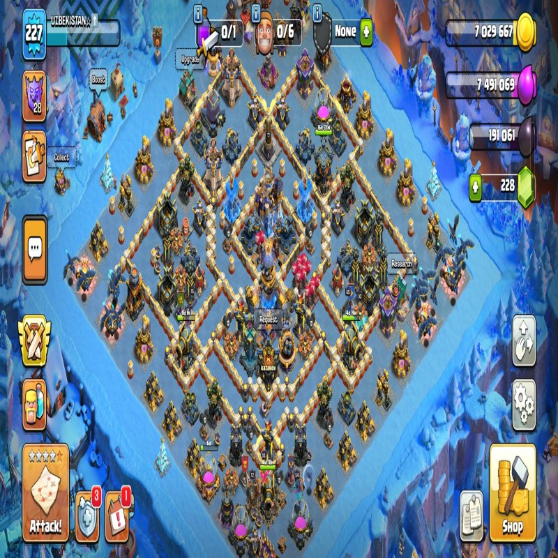 🏰 Clash of Clans account | Town Hall 18 | Level N/A