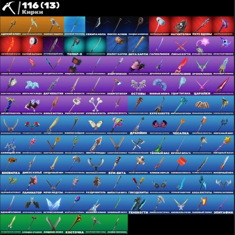 🎨 125 скінів | 🌟 Fortnite акаунт