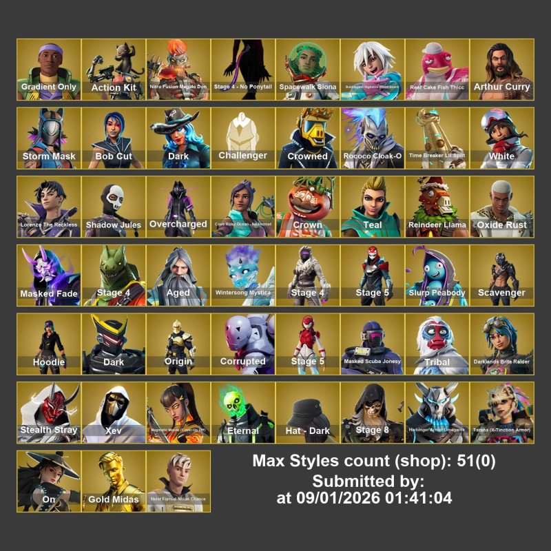 🎨 144 скина | 🌟 Fortnite аккаунт