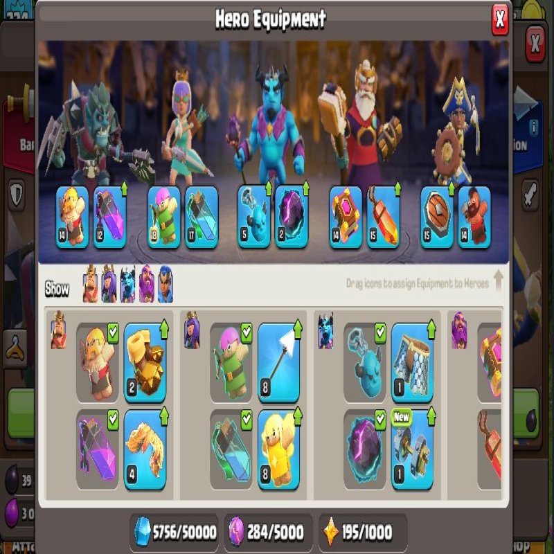 🏰 Clash of Clans акаунт | 16 ратуша | Рівень 224