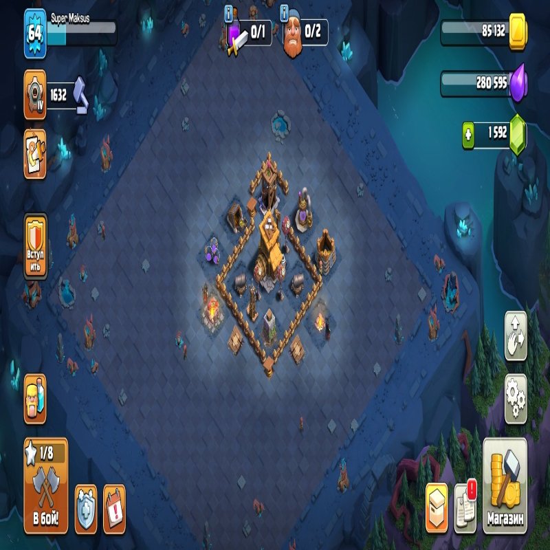 🏰 Clash of Clans акаунт | 14 ратуша | 64 рівень