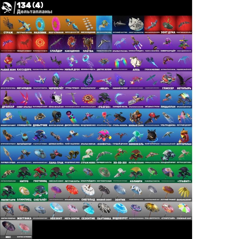 🎨 144 skins | 🌟 Fortnite account