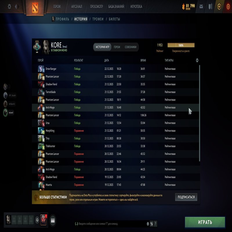 🏅 MMR 2000 | 🕒 3000 годин | 🛡 1200