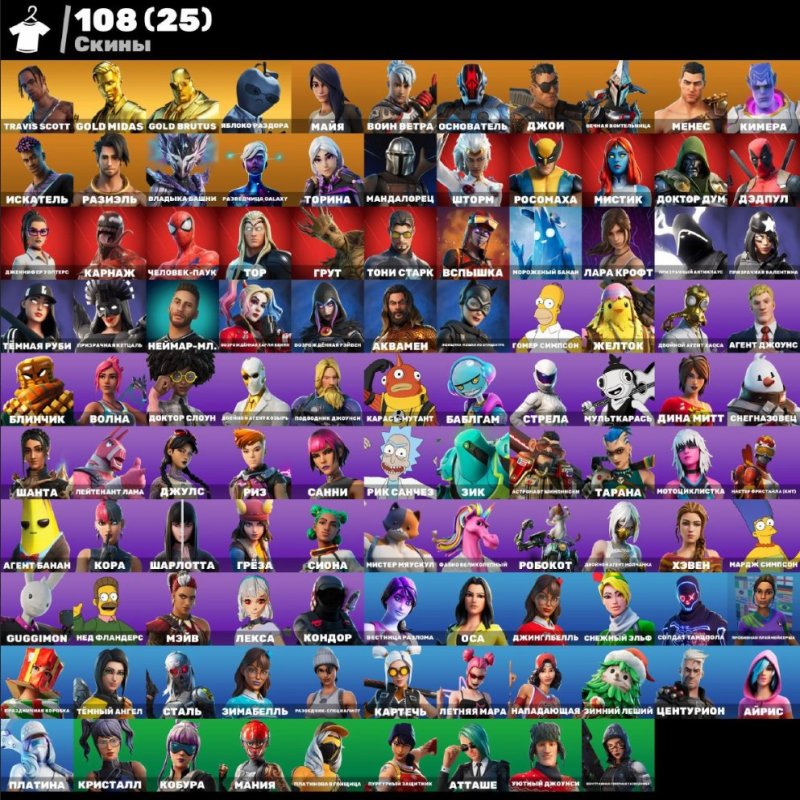 🎨 247 скінів | 🌟 Fortnite акаунт