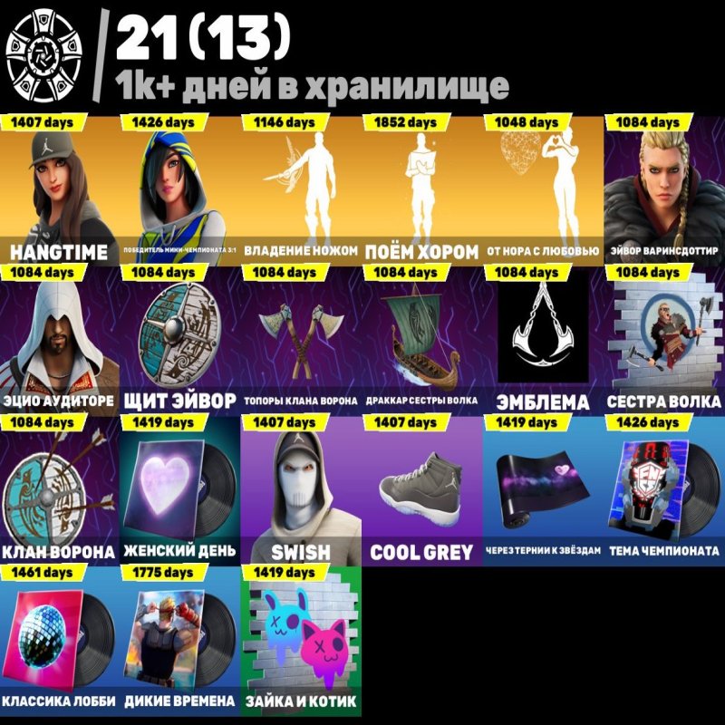 🎨 174 skins | 🌟 Fortnite account