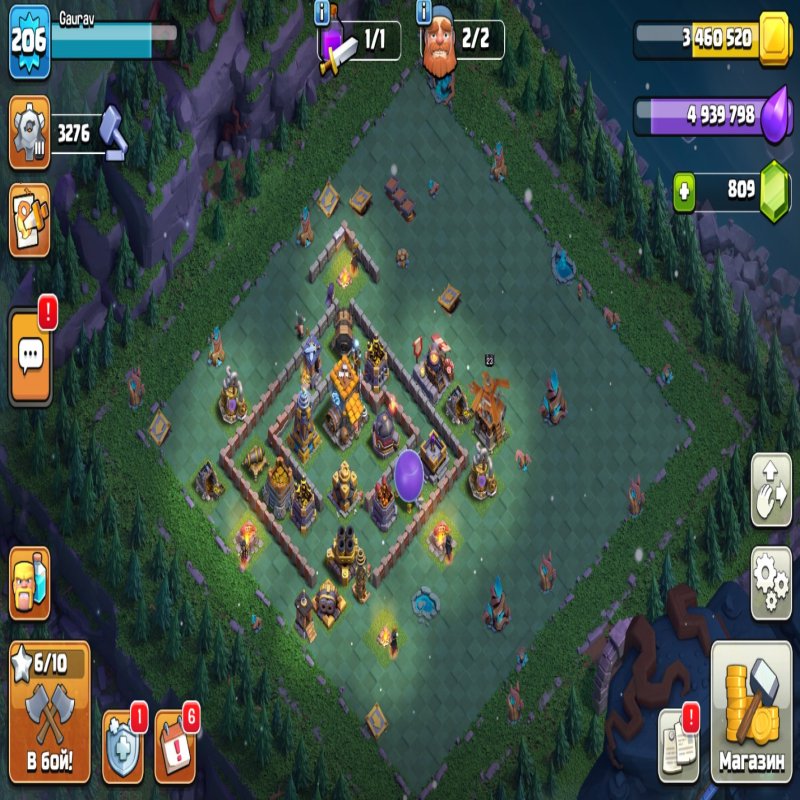 🏰 Clash of Clans акаунт | Ратуша 15 рівень | Рівень 206