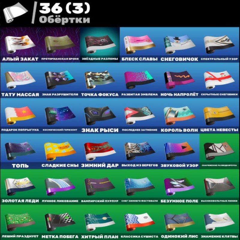 🎨 36 скінів | 🌟 Fortnite акаунт