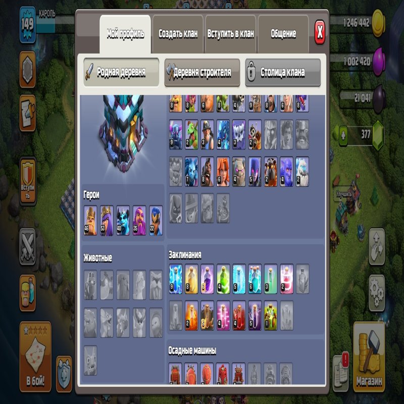 🏰 Clash of Clans account | Town Hall 13 | Level 80%