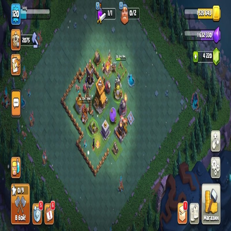 🏰 Clash of Clans акаунт | Ратуша 13 ратуша | Рівень 1