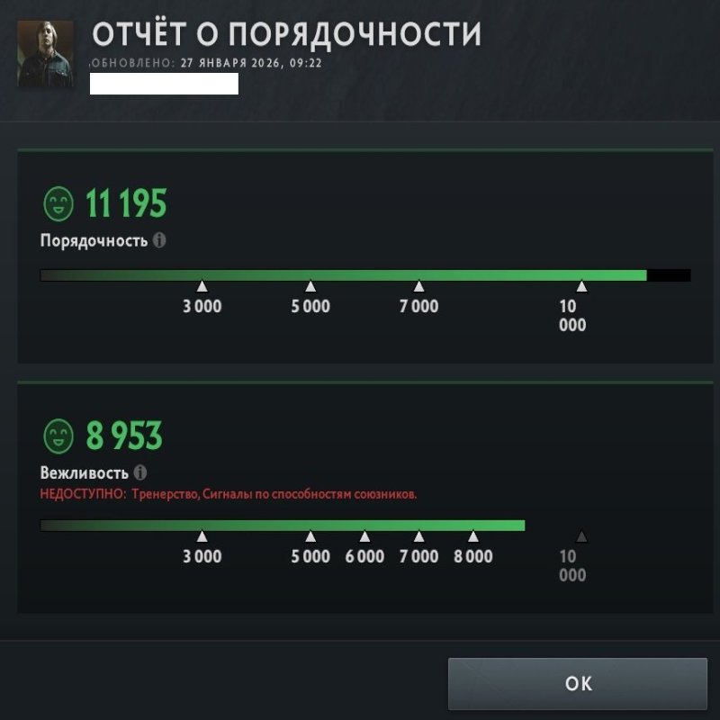 🏅 MMR 1 | 🕒 150 годин | 🛡 10600