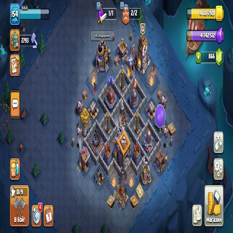 🏰 Clash of Clans акаунт | Ратуша 12 рівня | Рівень 30% ФУЛЛ