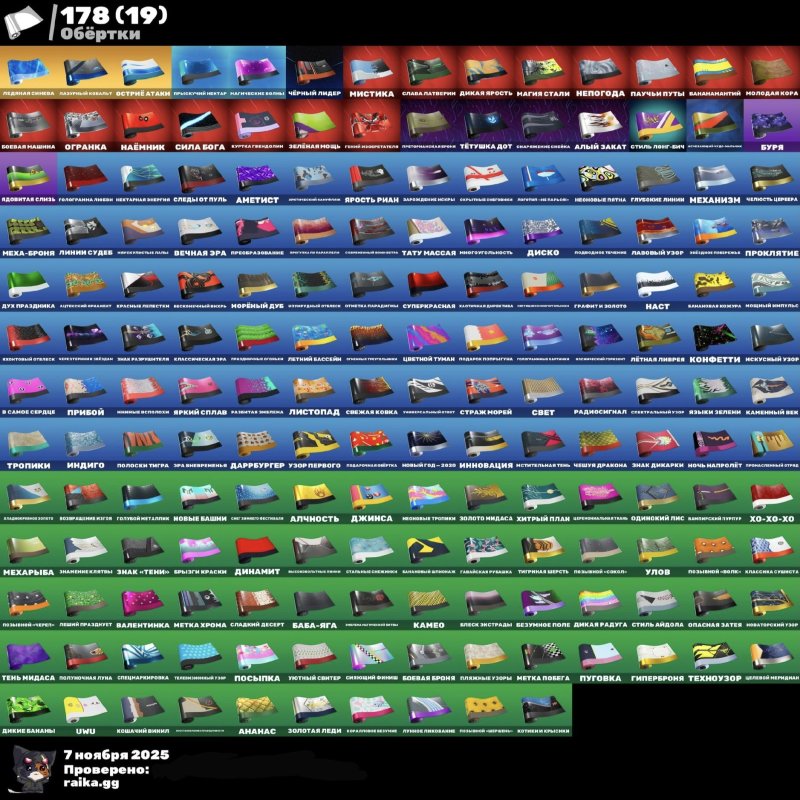 🎨 221 скінів | 🌟 Fortnite акаунт