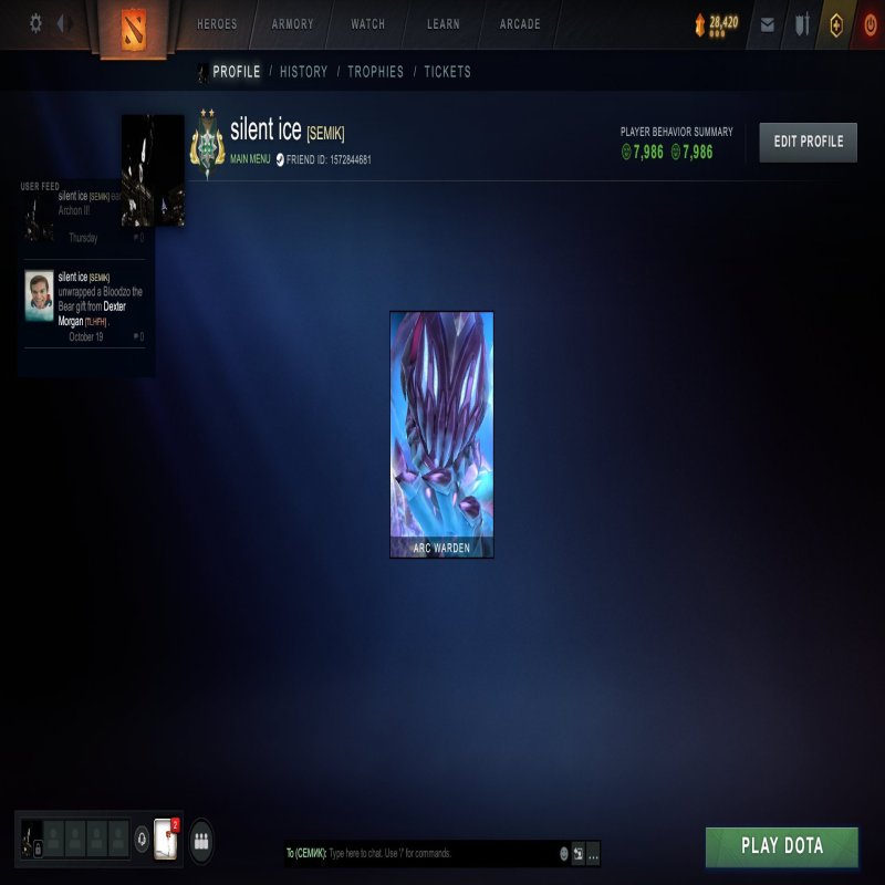 🏅 MMR 2400 | 🕒 1039 годин | 🛡 7986