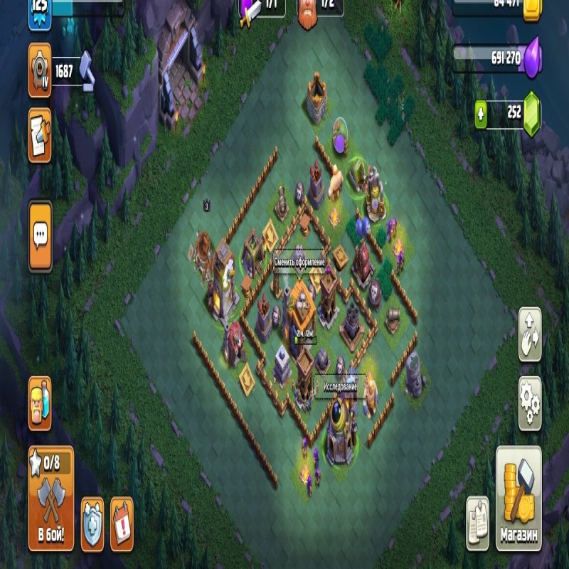 🏰 Clash of Clans акаунт | Ратуша 13 рівня | Рівень 85