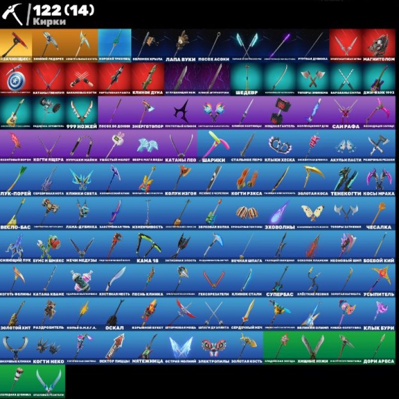 🎨 129 скінів | 🌟 Fortnite акаунт