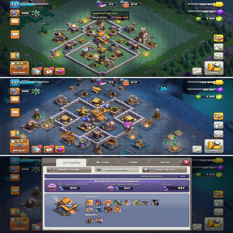 🏰 Clash of Clans акаунт | Ратуша 17 рівень | Рівень максимальний