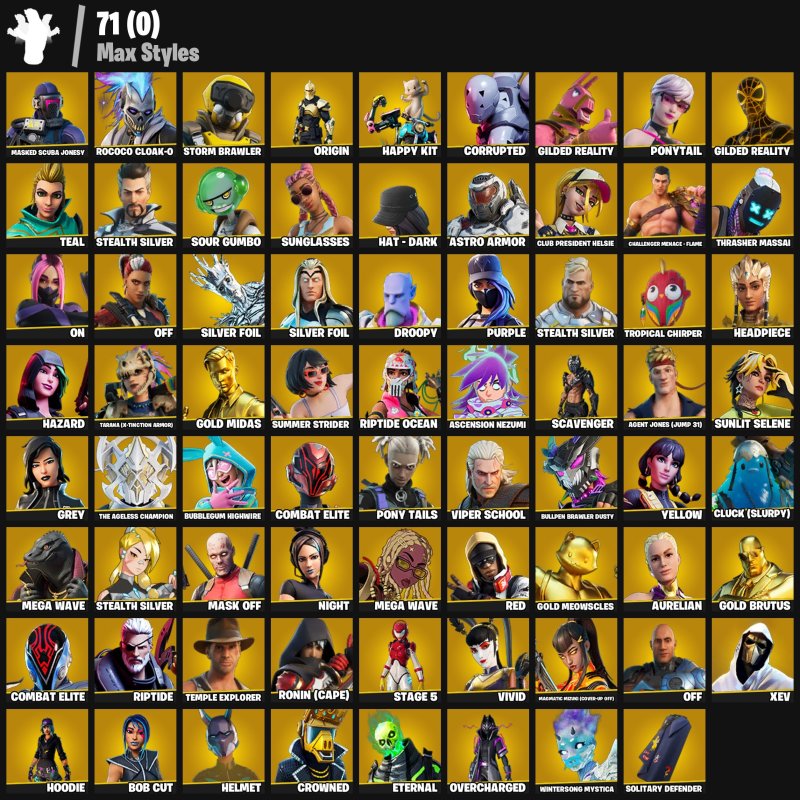 🎨 148 скінів | 🌟 Fortnite акаунт