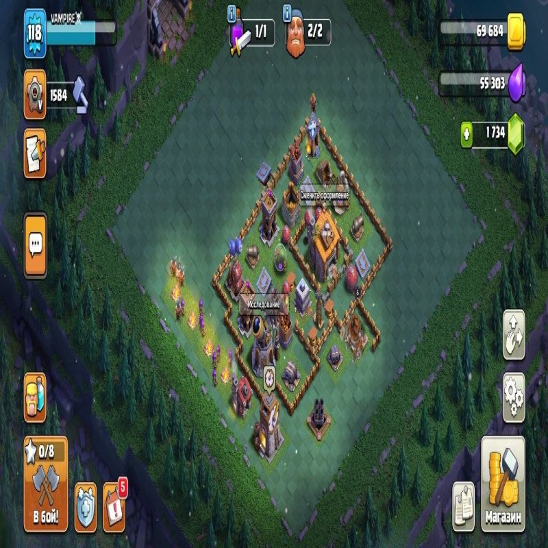 🏰 Clash of Clans акаунт | Ратуша 12 рівень | 373 рівень