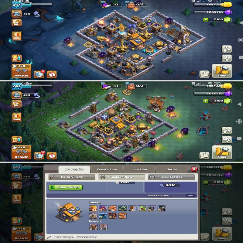 🏰 Clash of Clans акаунт | Ратуша 17 рівня | Максимальний рівень