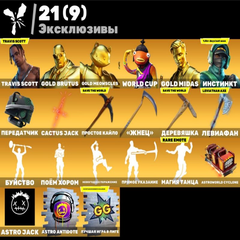 🎨 197 скінів | 🌟 Fortnite акаунт