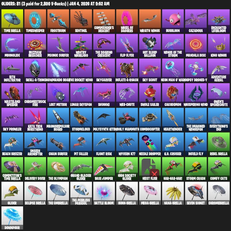 🎨 82 скіна | 🌟 Fortnite акаунт