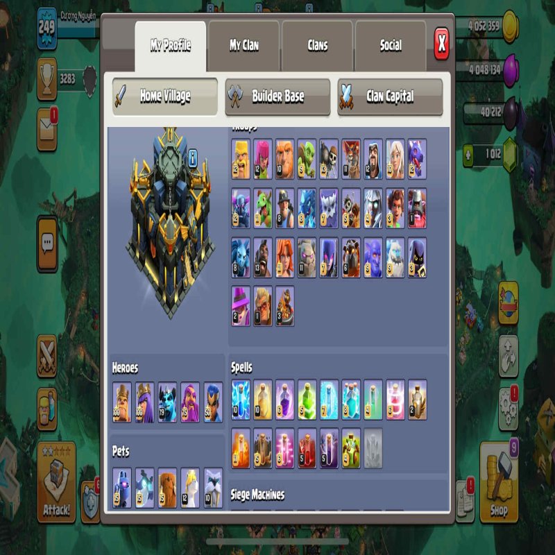 🏰 Clash of Clans акаунт | Ратуша 17 рівень | Рівень 0