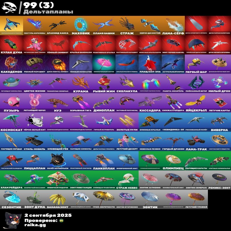 🎨 121 skins | 🌟 Fortnite account