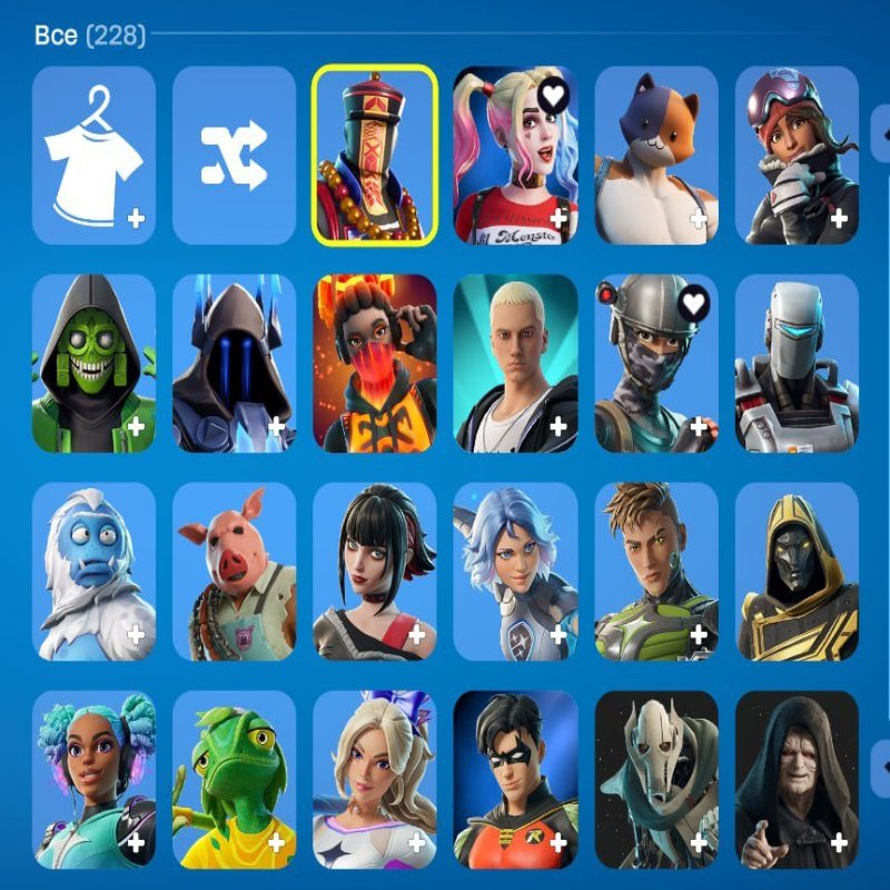 🎨 228 skins | 🌟 Fortnite account