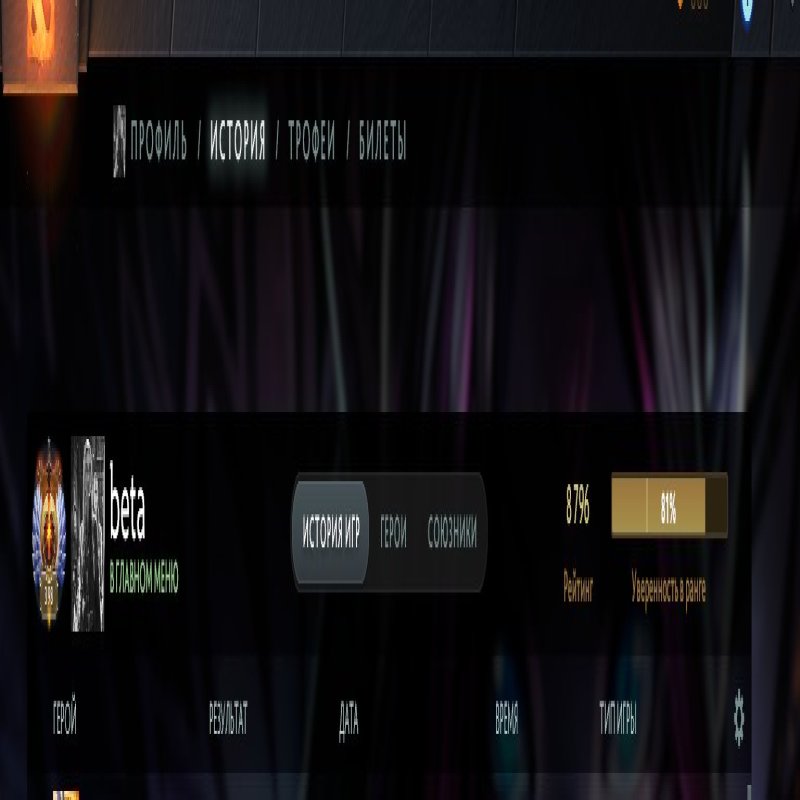 🏅 MMR 8450 | 🕒 300 годин | 🛡 12000