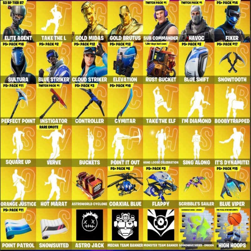 🎨 182 скина | 🌟 Fortnite аккаунт