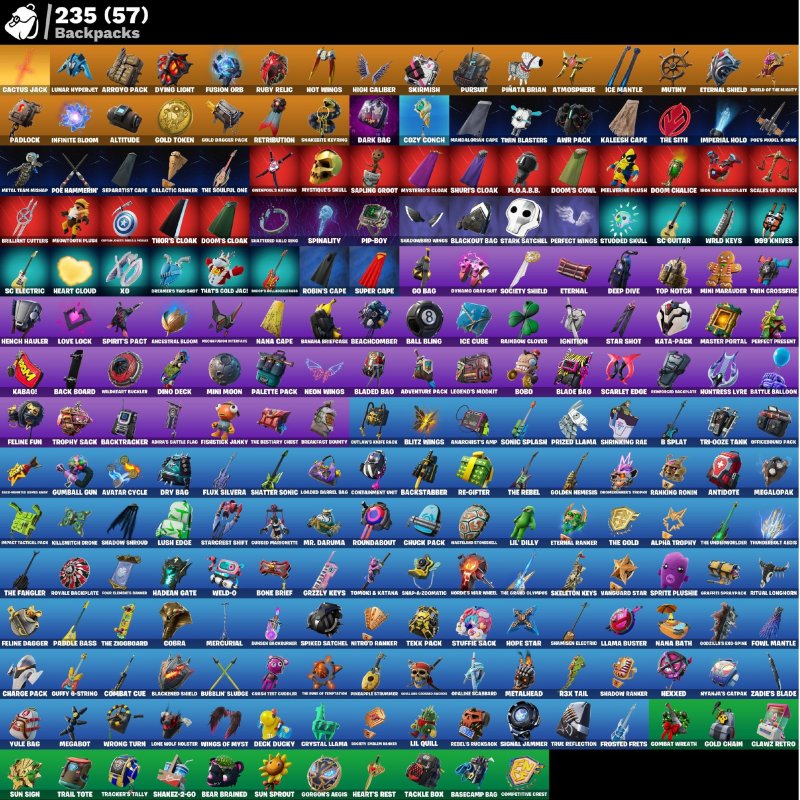 🎨 191 skins | 🌟 Fortnite account