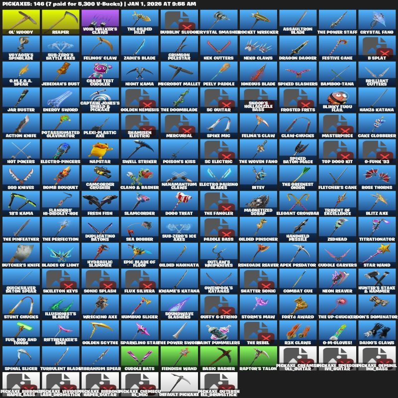 🎨 107 skins | 🌟 Fortnite account